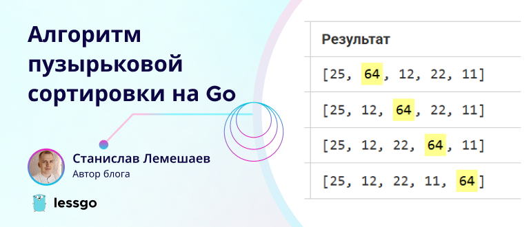 Алгоритм пузырьковой сортировки